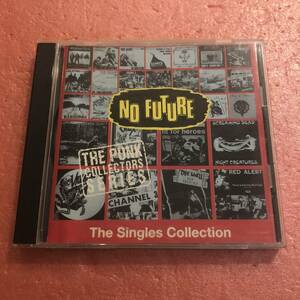 CD V.A. No Future The Singles Collection Blitz The Partisans Blitzkrieg Peter And The Test Tube Babies Red Alert Attak Violators