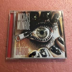 CD 国内盤 ボーナストラック ライナー付 マイケル モンロー センサリー オーヴァードライヴ Michael Monroe Sensory Overdrive Hanoi Rocks