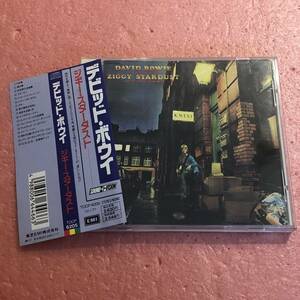 CD 国内盤 帯付 デビット ボウイ ジギー スターダスト David Bowie The Rise And Fall Of Ziggy Stardust And The Spiders From Mars