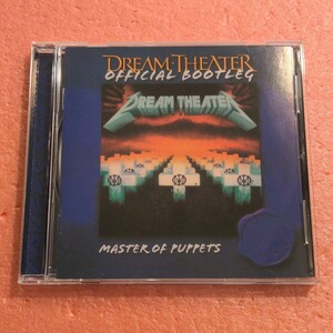 美品 CD Dream Theater Master Of Puppets Official Bootleg ドリーム シアター