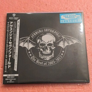 未開封 2枚組 CD 紙ジャケ 帯付 アヴェンジド セヴンフォールド ザ ベスト オブ 2005-2013 AVENGED SEVENFOLD THE BEST OF