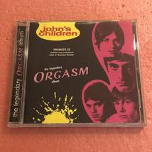 CD John's Children The Legendary Orgasm Album ジョンズ チルドレン Freak Beat モッズ_画像1