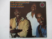 CHECK OUT YOUR MIND / THE IMPRESSIONS　ザ・インプレッションズ　　米国盤　１２インチアルバム1枚_画像1