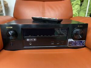 DENON デノン オーディオ機器 AVアンプ リモコン付 AVR-X1400H 