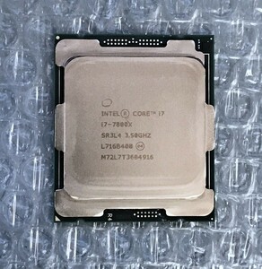  第７世代　Intel Core i7 7800X LGA2066 　動作確認済み 