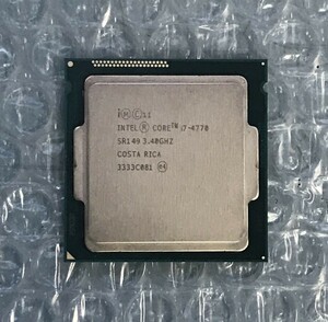 第4世代インテル Core i7-4770　LGA1150 動作確認済み