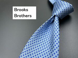 【美品】BrooksBrothers　ブルックスブラザーズ　ドット柄　ネクタイ　3本以上送料無料　ブルー　0305020