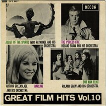 Great Film Hits | M. Caine, G. Masina, J. Coburn, J. Christie | UK Decca EP 1966_画像1