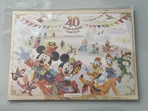 東京ディズニーリゾート40周年　ドリームゴーラウンド　グランドフィナーレデザイン　ディズニーリゾートライン　フリー切符台紙付き