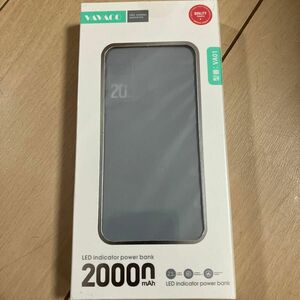 新品 モバイルバッテリー 20000mAh 大容量 軽量 薄型 3台同時充電