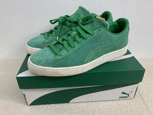 ★ 美品 ★ puma プーマ スウェード クラシック 75Y 393325-04 26cm グリーン