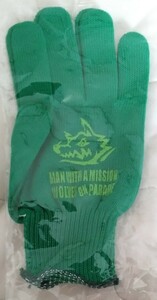 MAN WITH　A MISSION　GAWGAWくじ　軍手　DJサンタモニカカラー　新品未開封