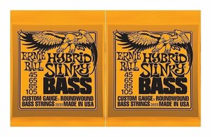 *ERNIE BALL 2833 HYBRID SLINKY струны для бас-гитары 2SET* новый товар / почтовая доставка 