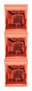 *ERNIE BALL Ernie Ball 2615 [10-62] SKINNY TOP HEAVY BOTTOM SLINKY 7-STRING 7 струна гитара струна 3 комплект * новый товар / почтовая доставка 