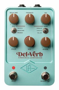 *UNIVERSAL AUDIO UAFX Del-Verb / Ambience Companion Delay Reverb * new goods including carriage 