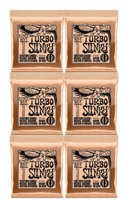 ★ERNIE BALL アーニーボール 2224 [9.5-46] TURBO SLINKY エレキギター弦6セット★新品/メール便