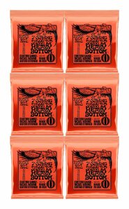 *ERNIE BALL Ernie Ball 2615 [10-62] SKINNY TOP HEAVY BOTTOM SLINKY 7-STRING 7 струна гитара струна 6 комплект * новый товар / почтовая доставка 