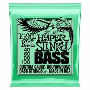 ★ Ernie Ball Eire nee Ball 2841 [40-100] Hyper Slinky Base String 1 Set ★ Новая/Электронная служба