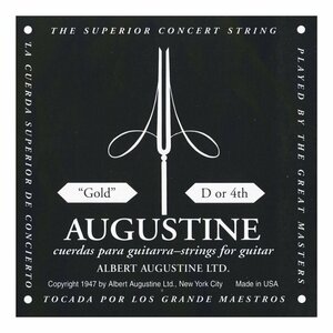 ★ Augustine Imperial/Gold x 1 Set Bass String is Gold ★ Новая/Электронная служба