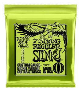 ★ERNIE BALL 2621 [10-56] 7 STRING REGULAR SLINKY 7弦 ギター弦★新品送料込/メール便