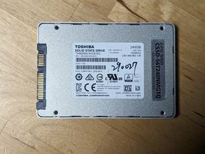 　TOSHIBA 　SSD 240GB　【動作確認済み】290027