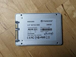 Transcend SSD240GB【動作確認済み】290043　