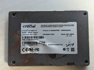 　CRUCIAL　SSD 64GB　動作確認済　2014