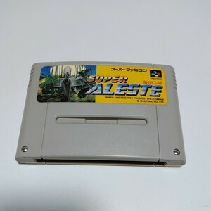 SHVC-AT SUPER ALESTE レトロ ゲーム カセット スーファミ 平成 昭和 テレビゲーム 90年代当時物 