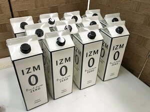 MSG18416相 ★未開封★ IZM PEACH ZERO 3 酵素ドリンク1000ml 12点 賞味期限2025.09.06 直接お渡し歓迎