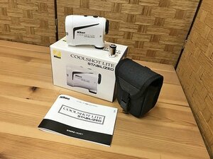 SQG18355相 ★未使用★ Nikon COOLSHOT LITE STABILIZED ゴルフ用レーザー距離 直接お渡し歓迎