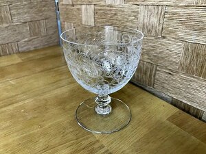 SDG08966小 ★美品★ baccarat バカラ ローハン ワイングラス 1客 直接お渡し歓迎