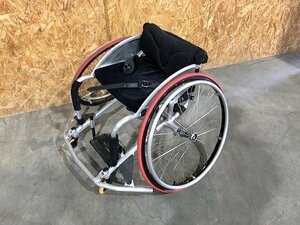 DFG34310相 競技用車椅子 2輪 OX製 REV サイズ 幅100×奥行90×高80(cm) 直接お渡し歓迎