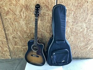 TYG33673大 Epiphone アコースティックギター AJ-210CE VS ケース付 nmx 直接お渡し歓迎