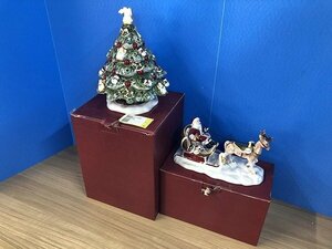 MGG34728相 Mr. Christmas ビレロイ&ボッホ トナカイ / クリスマスツリー ジャンク 直接お渡し歓迎