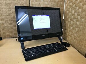 ANG12069相 富士通 一体型PC FMVF56KDB ジャンク Core i7-3630QM メモリ8GB HDD 2TB 直接お渡し歓迎