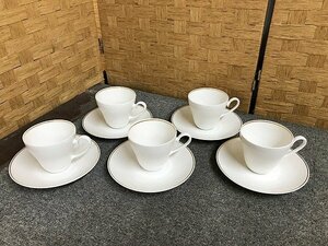 SVG34364大 ★美品★ Rosenthal クラシックローズ カップ＆ソーサー 5客 直接お渡し歓迎