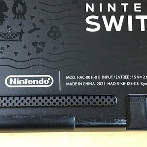 NMG37687厚 任天堂 ゲーム機 Nintendo Switch HAC-001 -01 あつまれどうぶつの森セット 直接お渡し歓迎の画像7