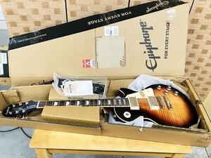 TFG34512相 ★未使用★ Epiphone エレキギター LesPaul Standard 60s BourbonBurst 直接お渡し歓迎