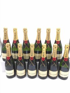 【1円～複数出品中！】MOET&CHANDON モエ・エ・シャンドン 白 750ml×12本セット※同梱不可