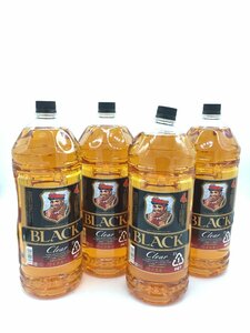 【1円～複数出品中！】ブラックニッカ Clear 4L×４本セット ニッカウイスキー 1本へこみあり※同梱不可