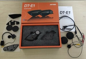 デイトナ Daytona DT-E1 インカム 1台【動作確認済み】中古美品