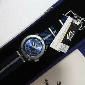 未使用 セイコー 5スポーツ SBSA091 ナルト うちはサスケ 日本製 自動巻き SEIKO