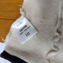 Hestra ヘストラ Veg Goat Leather Wool-Lined Mittens ベジ　ゴート　レザー　ウールインナー　ミトン　10　XL_画像8