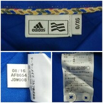 新品に近い adidas GOLF ボタンダウン ポロシャツ O メンズ LL 長袖シャツ アディダス ゴルフ テーラーメイド 美品_画像4