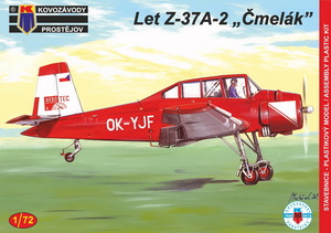 ○ KP MODELケーピーモデル／ LET Z-37A-2 チメラック (1/72)