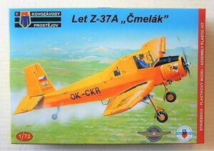 ○ KP MODELケーピーモデル／ LET Z-37A「チメラック」 農業機 (1/72) 