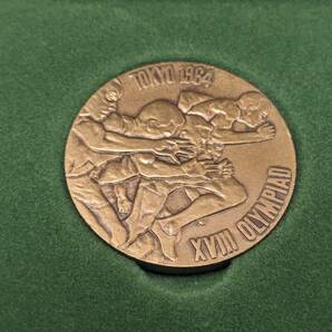 【RG-1045HK】1円スタート オリンピック記念メダル 1964年 2枚 銅メダル 銀メダル SV925 ケース付き セット 記念品 現状品 の画像4