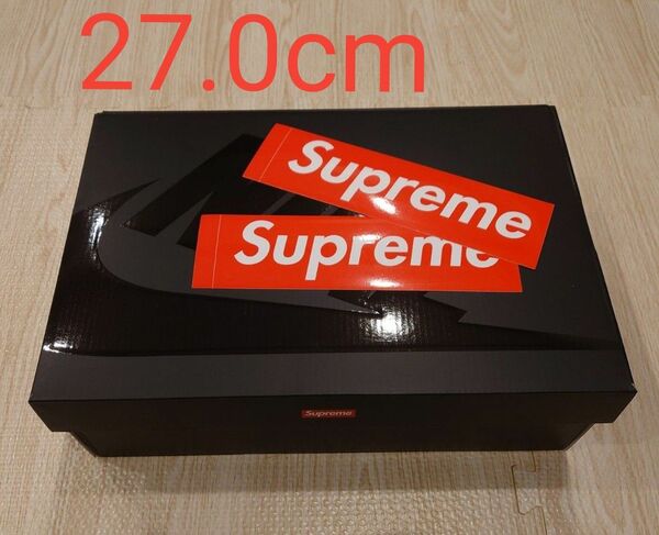 supremeシュプリームエアフォース1黒ブラック27.0cm