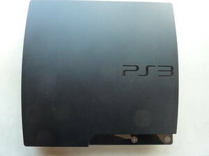 PS3 body charcoal * black (CECH-2000A 120GB) body only simple operation verification ending. junk treatment goods..