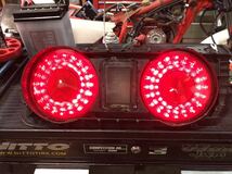 32スカイライン LEDテール左右セット 美品 加工上品 R32 BNR32 GTR R32GTR 売りきり！_画像6